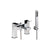 Abode Fervour Pack Offer 6 (Wall Mounted Basin Mixer & Bath/Shower Mixer) - Chrome - Unbeatable Bathrooms