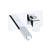 Abode Fervour Wall Mounted Basin Mixer - Chrome - Unbeatable Bathrooms