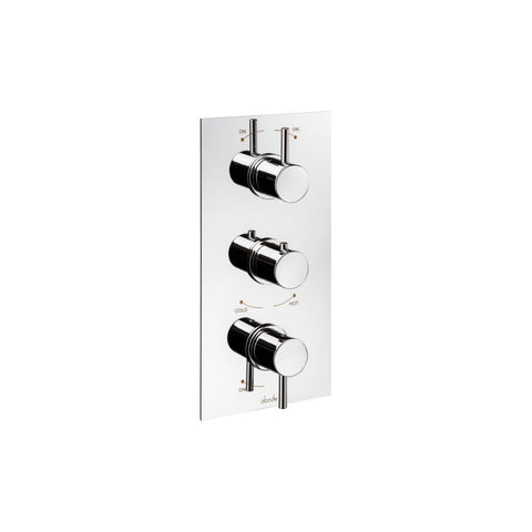 Abode Harmonie Concealed Shower (3 Exit) - Chrome - Unbeatable Bathrooms