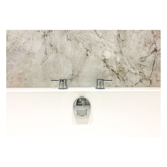 Abode Harmonie Round Bath Filler Panel Valves (Pair) - Unbeatable Bathrooms