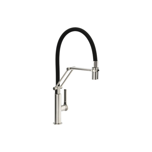 Abode Hex Professional Mixer Tap - Brushed Nickel - Unbeatable Bathrooms