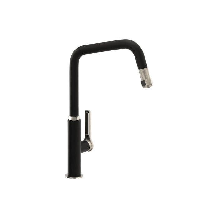 Abode Hex Single Lever Mixer Tap w/Pull Out - Unbeatable Bathrooms