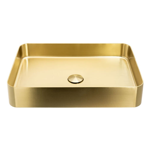 Abode Iox 500x350mm Tablet Steel Basin - Unbeatable Bathrooms