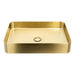 Abode Iox 500x350mm Tablet Steel Basin - Unbeatable Bathrooms