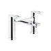 Abode Levarto Deck Mounted Bath Filler - Chrome - Unbeatable Bathrooms