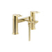 Abode Levarto Deck Mounted Bath Shower Mixer - Brushed Brass - Unbeatable Bathrooms
