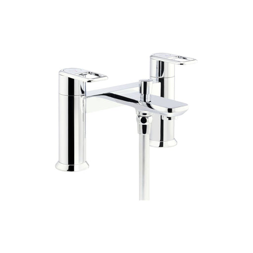 Abode Levarto Deck Mounted Bath Shower Mixer - Chrome - Unbeatable Bathrooms