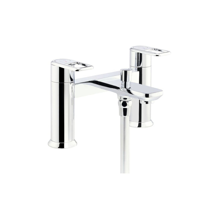 Abode Levarto Deck Mounted Bath Shower Mixer - Chrome - Unbeatable Bathrooms