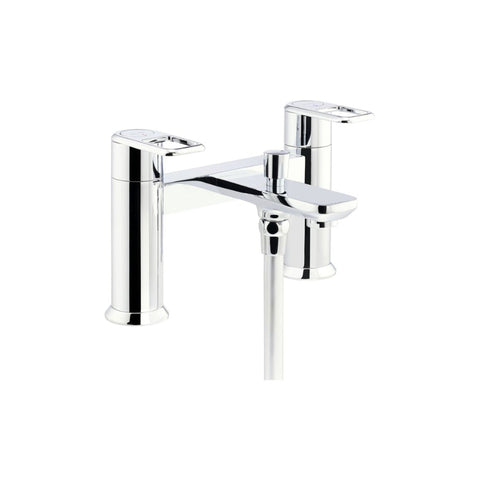 Abode Levarto Deck Mounted Bath Shower Mixer - Chrome - Unbeatable Bathrooms