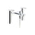 Abode Levarto Deck Mounted Bath Shower Mixer - Chrome - Unbeatable Bathrooms