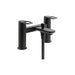 Abode Levarto Deck Mounted Bath Shower Mixer - Matt Black - Unbeatable Bathrooms