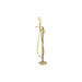 Abode Levarto Floor Standing Bath Shower Mixer - Brushed Brass - Unbeatable Bathrooms