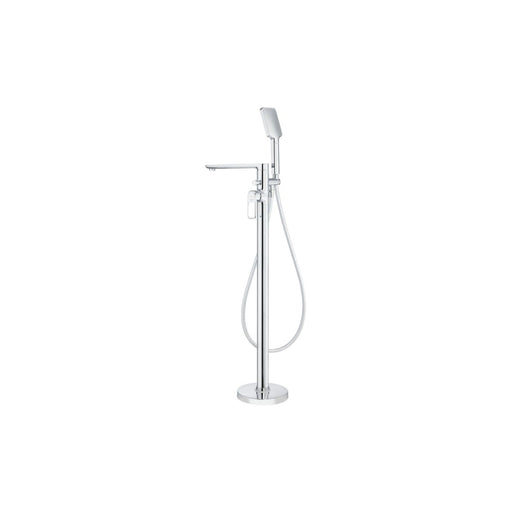Abode Levarto Floor Standing Bath Shower Mixer - Chrome - Unbeatable Bathrooms