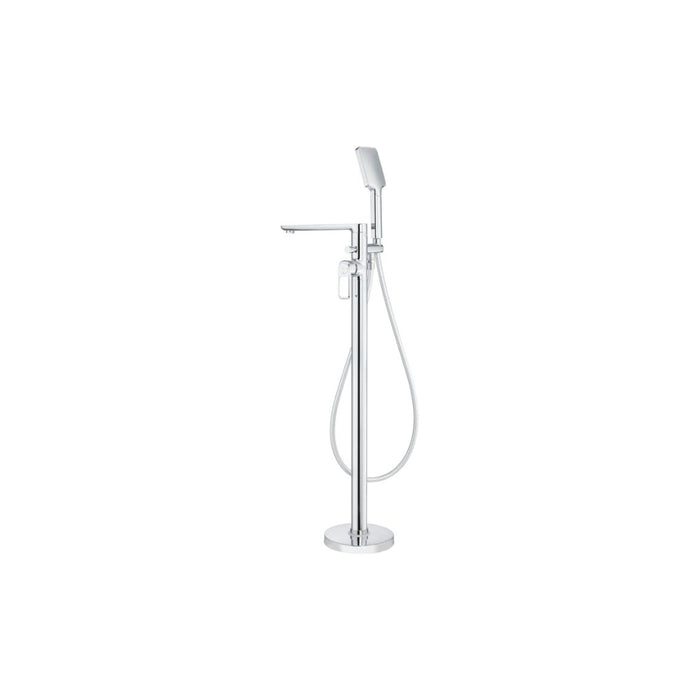 Abode Levarto Floor Standing Bath Shower Mixer - Chrome - Unbeatable Bathrooms