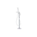 Abode Levarto Floor Standing Bath Shower Mixer - Chrome - Unbeatable Bathrooms