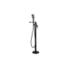Abode Levarto Floor Standing Bath Shower Mixer - Matt Black - Unbeatable Bathrooms