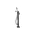 Abode Levarto Floor Standing Bath Shower Mixer - Matt Black - Unbeatable Bathrooms