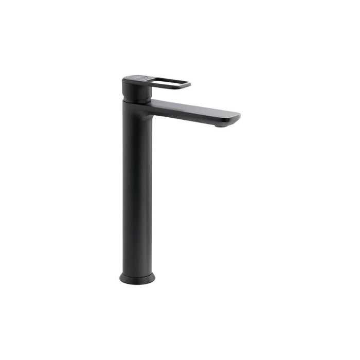 Abode Levarto Tall Basin Mixer - Matt Black - Unbeatable Bathrooms