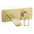 Abode Levarto Wall Mounted Basin/Bath Mixer - Brushed Brass - Unbeatable Bathrooms