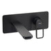 Abode Levarto Wall Mounted Basin/Bath Mixer - Matt Black - Unbeatable Bathrooms