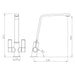 Abode Linear Flair Monobloc Mixer Tap - Unbeatable Bathrooms