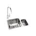 Abode Matrix 1.5B Undermount St/Steel Sink Tap Pack - Unbeatable Bathrooms