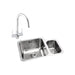 Abode Matrix 1.5B Undermount St/Steel Sink Tap Pack - Unbeatable Bathrooms