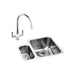 Abode Matrix 1.5B Undermount St/Steel Sink Tap Pack - Unbeatable Bathrooms