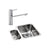 Abode Matrix 1.5B Undermount St/Steel Sink Tap Pack - Unbeatable Bathrooms