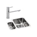Abode Matrix 1.5B Undermount St/Steel Sink Tap Pack - Unbeatable Bathrooms