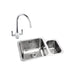 Abode Matrix 1.5B Undermount St/Steel Sink Tap Pack - Unbeatable Bathrooms