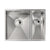 Abode Matrix R0 1.5B Undermount Sink - Brushed Steel - Unbeatable Bathrooms