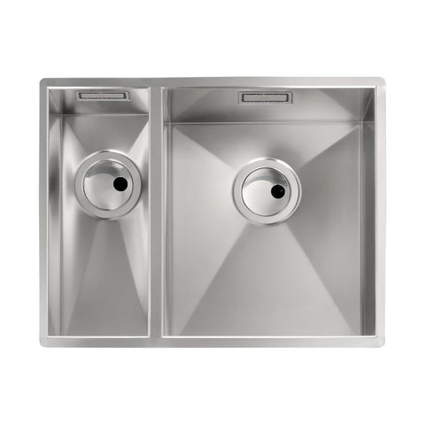 Abode Matrix R0 1.5B Undermount Sink - Brushed Steel - Unbeatable Bathrooms
