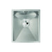 Abode Matrix R0 340mm Square 1B Undermount Sink - St/Steel - Unbeatable Bathrooms