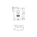 Abode Matrix R0 340mm Square 1B Undermount Sink - St/Steel - Unbeatable Bathrooms