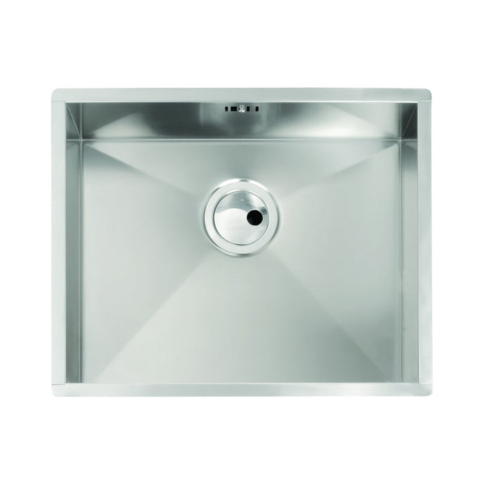 Abode Matrix R0 500mm 1B Undermount Sink - St/Steel - Unbeatable Bathrooms