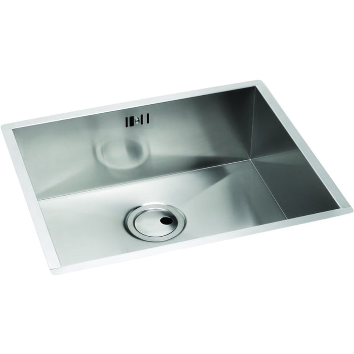 Abode Matrix R0 500mm 1B Undermount Sink - St/Steel - Unbeatable Bathrooms