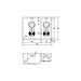 Abode Matrix R15 1.5B Undermount/Inset Sink - Unbeatable Bathrooms