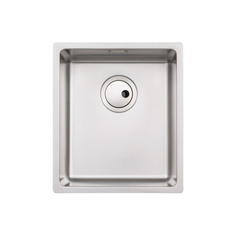 Abode Matrix R15 1B Undermount/Inset Sink - St/Steel - Unbeatable Bathrooms