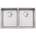 Abode Matrix R15 2B 700mm Undermount/Inset Sink - St/Steel - Unbeatable Bathrooms