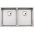 Abode Matrix R15 2B 700mm Undermount/Inset Sink - St/Steel - Unbeatable Bathrooms