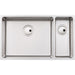 Abode Matrix R15 Large 1.5B Undermount/Inset Sink - St/Steel - Unbeatable Bathrooms