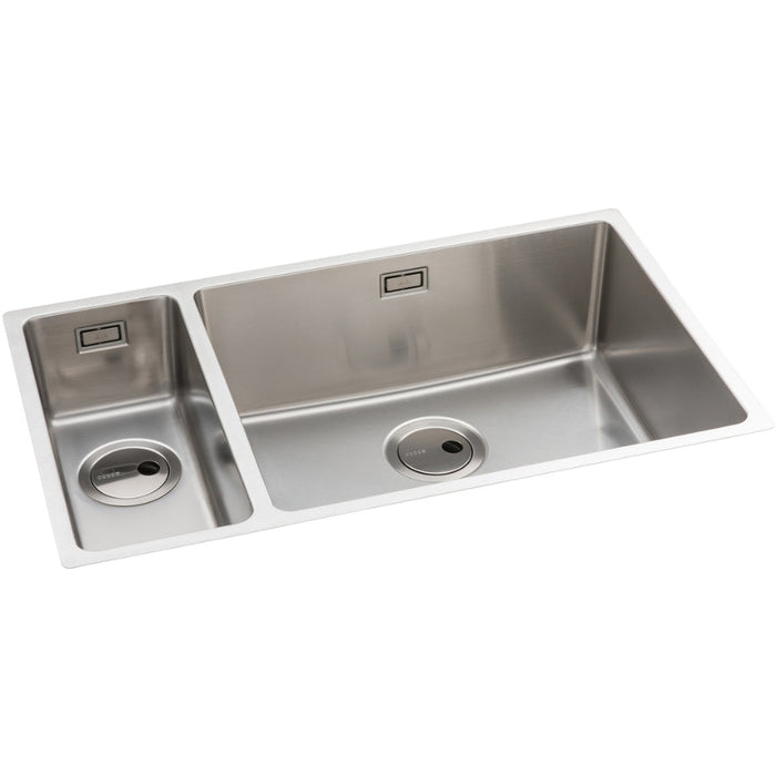 Abode Matrix R15 Large 1.5B Undermount/Inset Sink - St/Steel - Unbeatable Bathrooms