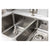 Abode Matrix R25 1.5B Inset/Undermount Sink - St/Steel - Unbeatable Bathrooms