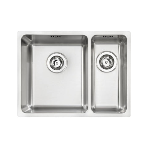 Abode Matrix R25 1.5B Inset/Undermount Sink - St/Steel - Unbeatable Bathrooms