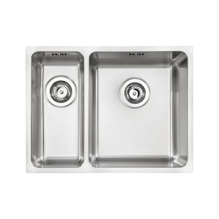 Abode Matrix R25 1.5B Inset/Undermount Sink - St/Steel - Unbeatable Bathrooms
