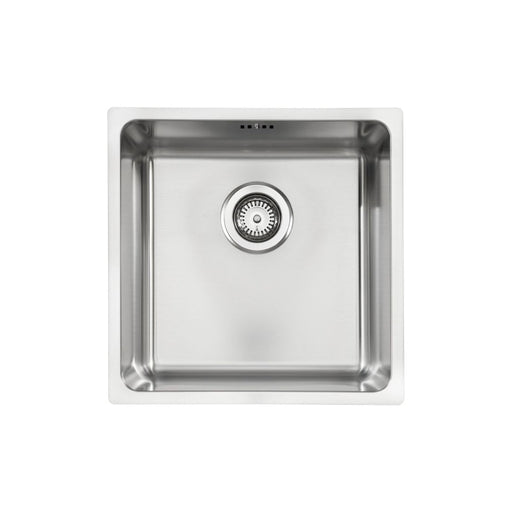 Abode Matrix R25 1B Inset/Undermount Sink - St/Steel - Unbeatable Bathrooms