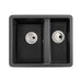 Abode Matrix Sq GR15 1.5B Granite Inset/Undermount Sink - Unbeatable Bathrooms