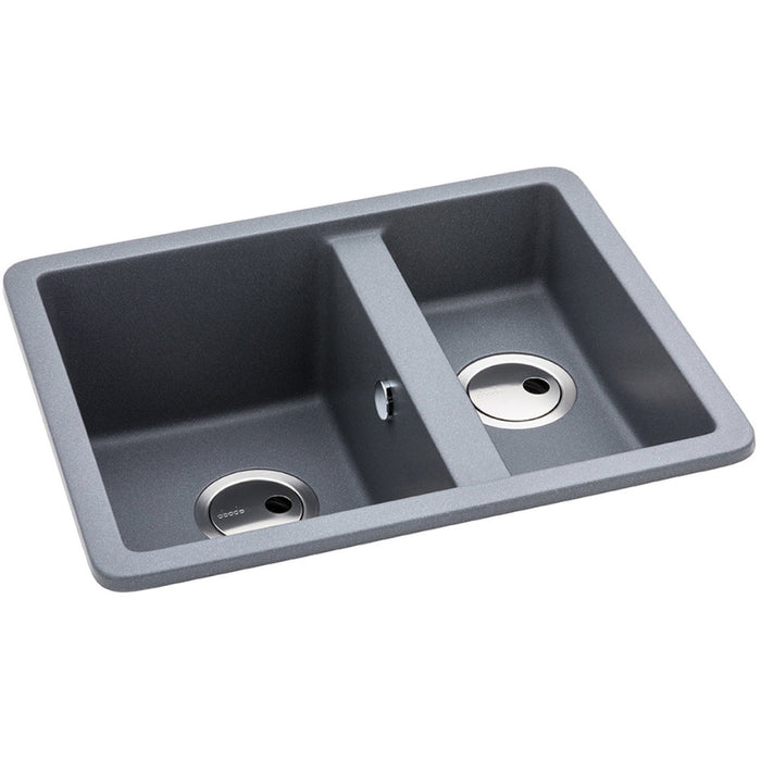 Abode Matrix Sq GR15 1.5B Granite Inset/Undermount Sink - Unbeatable Bathrooms