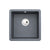 Abode Matrix Sq GR15 1B Granite Inset/Undermount Sink - Unbeatable Bathrooms